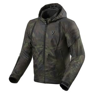 Chaqueta de moto Revit Flare 2 verde oscuro