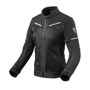 Chaqueta de moto Revit Airwave 3 Black para mujer liquidación