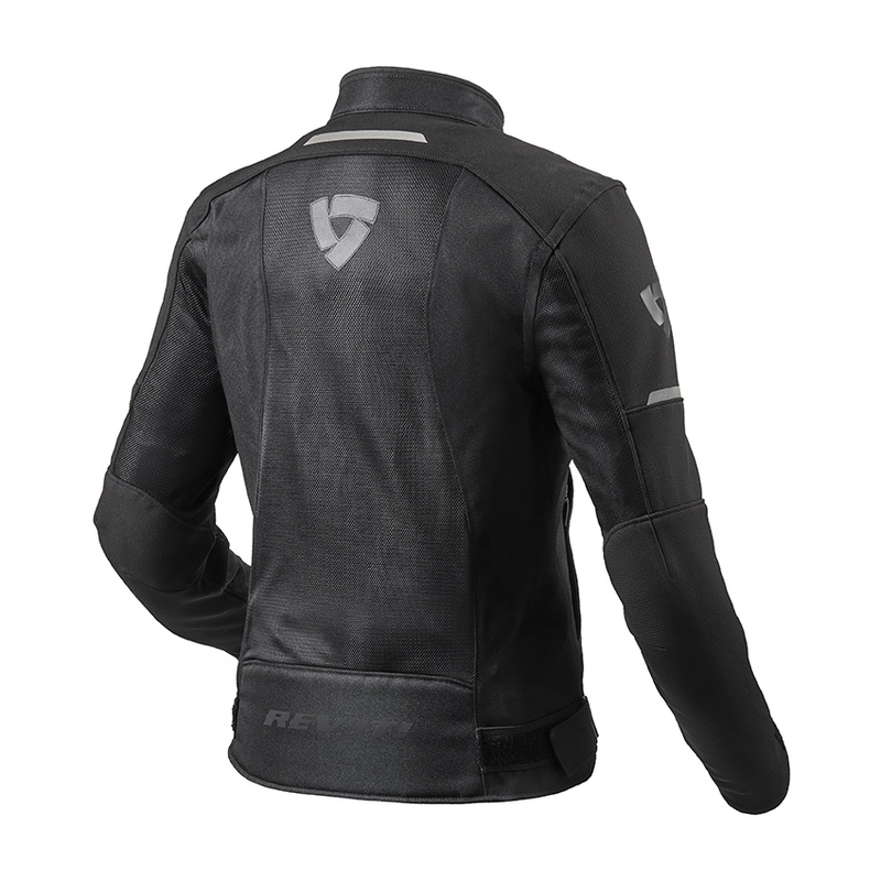 Chaqueta de moto Revit Airwave 3 Black para mujer liquidación