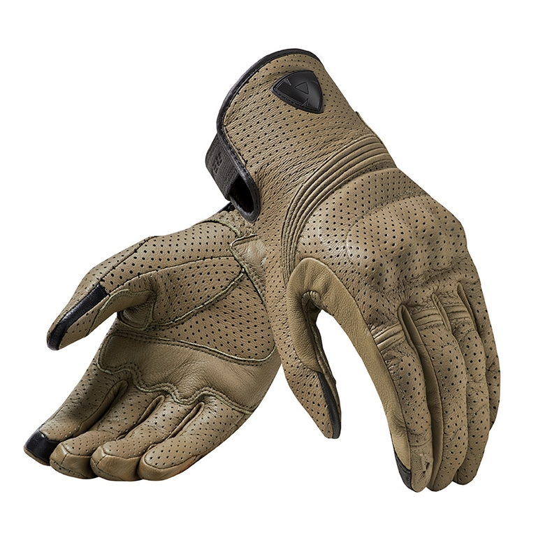Guantes de moto Revit Avion 3 para mujer verde oliva liquidación