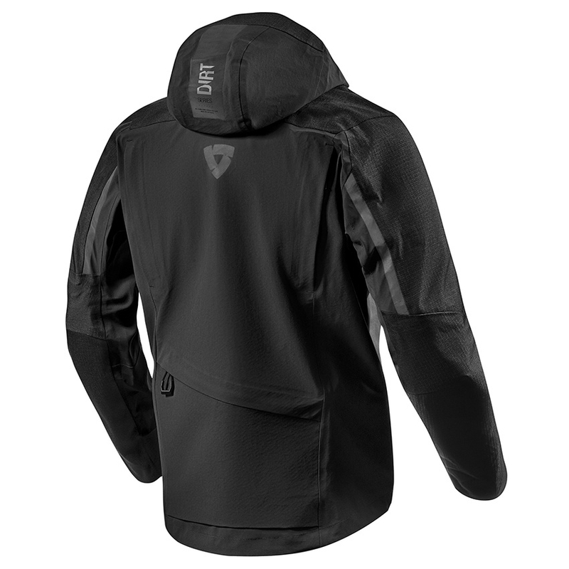 Chaqueta de moto Revit Component H2O negra liquidación