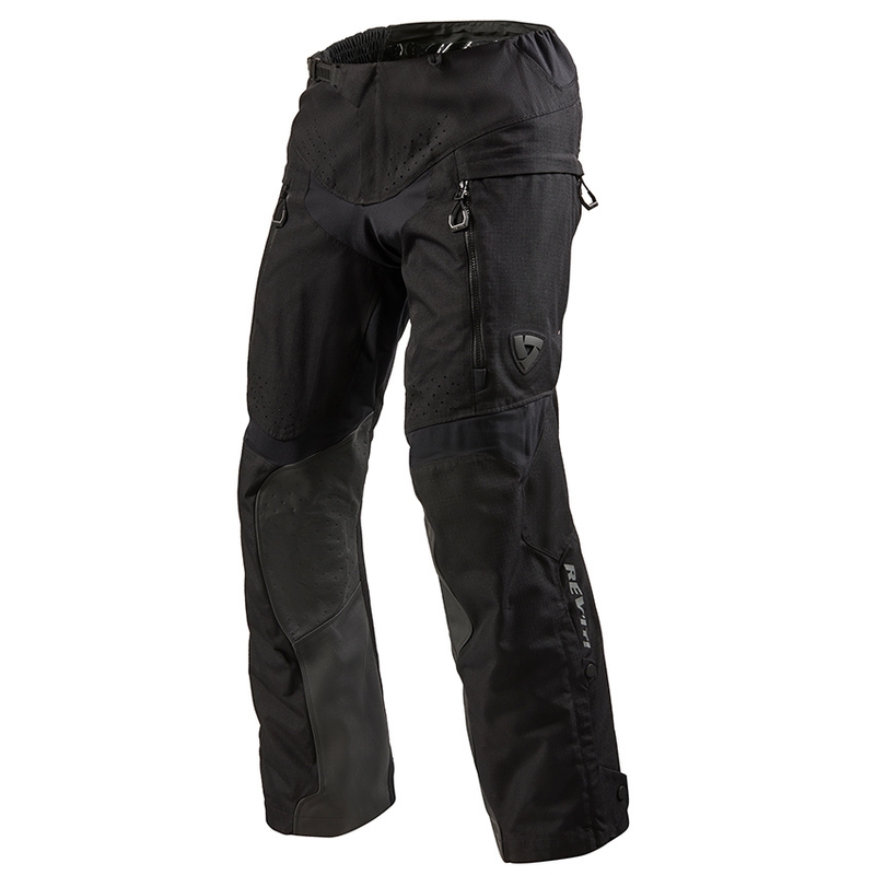 Revit Continent pantalón moto negro corto