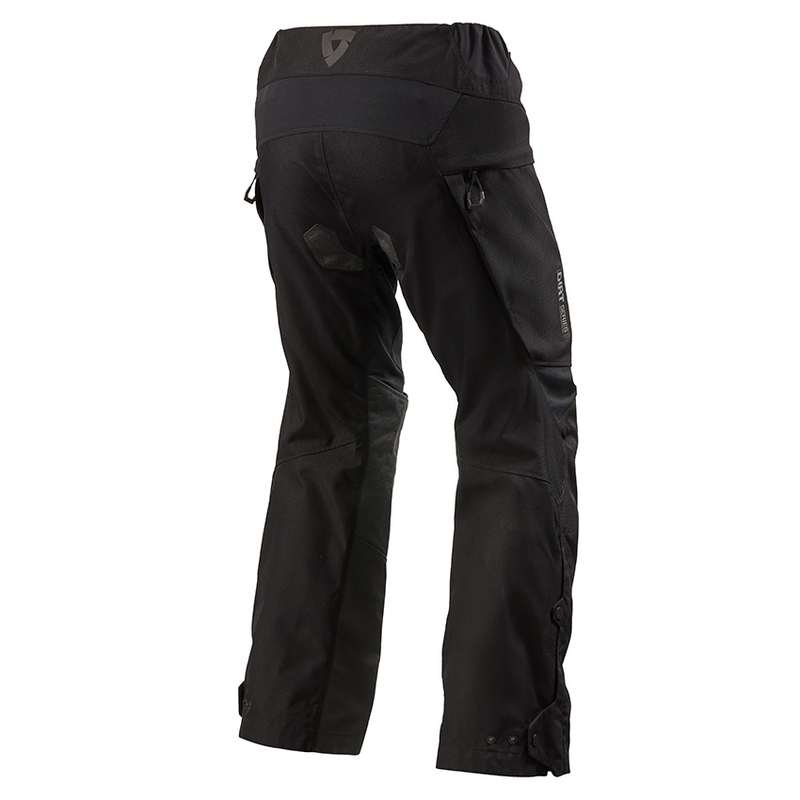 Revit Continent pantalón moto negro corto