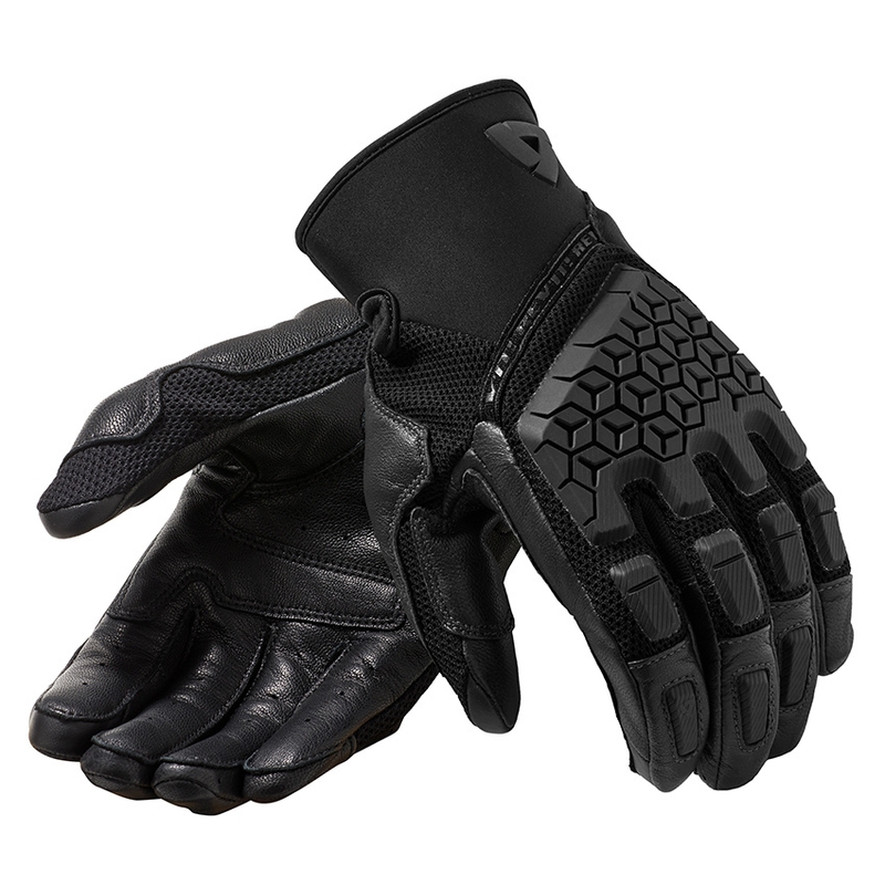 Guantes de moto Revit Caliber negros