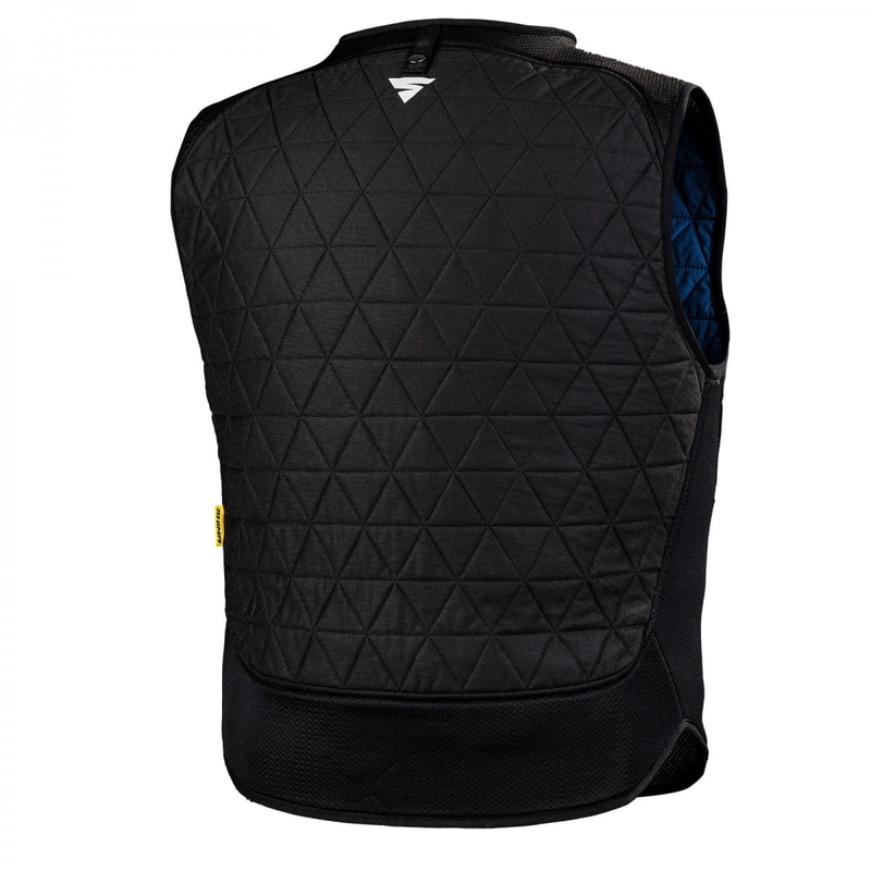 Chaleco refrigerante para moto Shima Hydrocool Hyper Kewl Negro