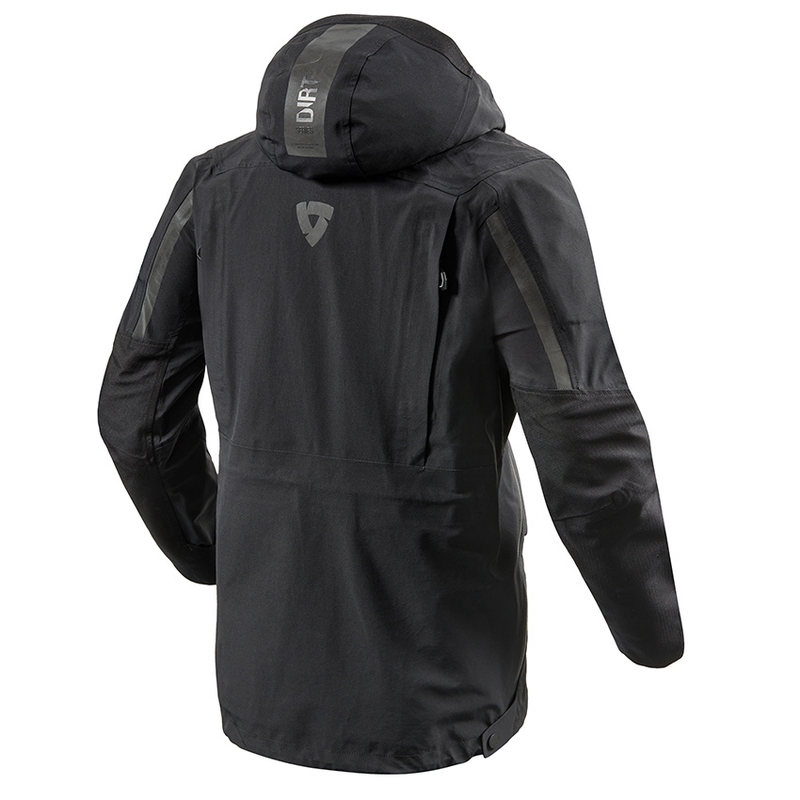 Chaqueta de moto Revit Smock Blackwater Negra liquidación