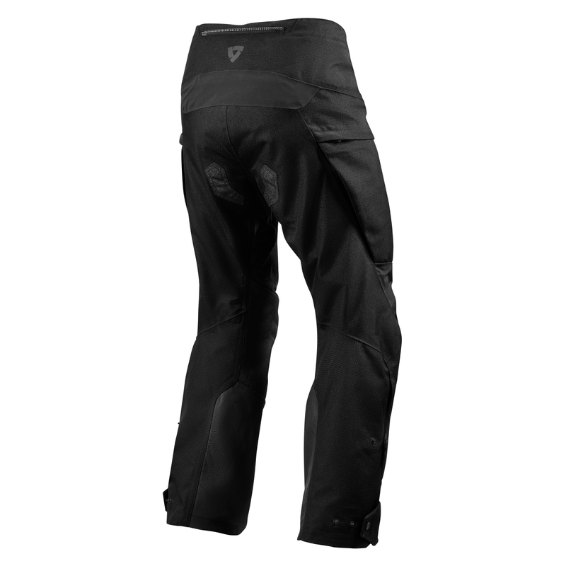 Pantalón de moto Revit Component H2O negro extendido