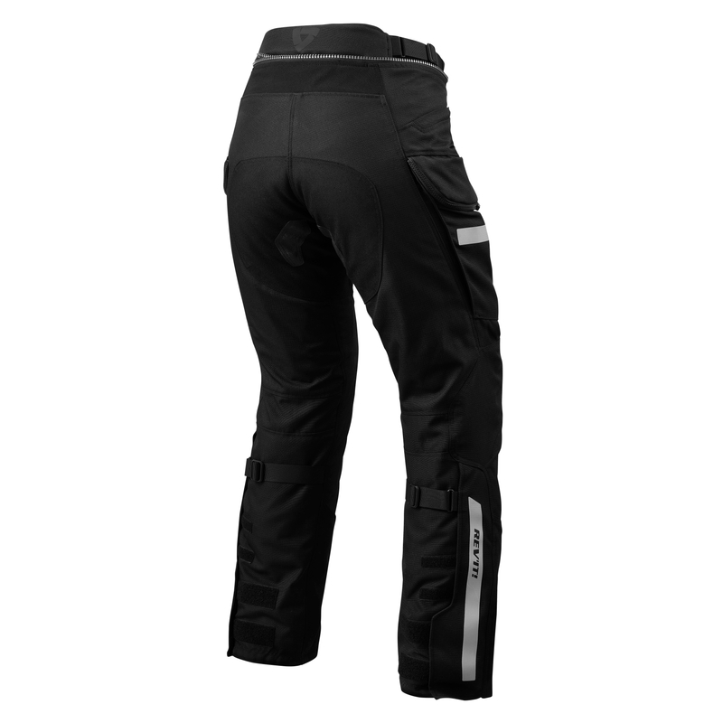 Pantalón de moto Revit Sand 4 H2O para mujer Negro liquidación