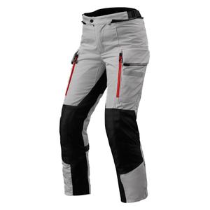 Pantalones de moto Revit Sand 4 H2O de mujer, plateados y negros, recortados liquidación