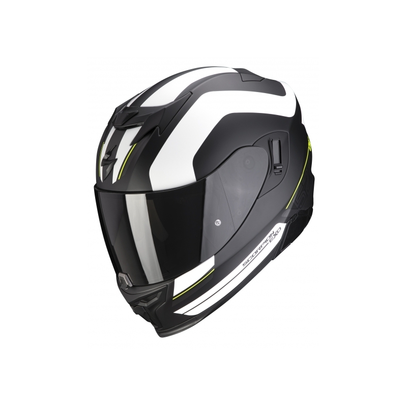 Integrální přilba Scorpion EXO-520 AIR Lemans černo-bílá
