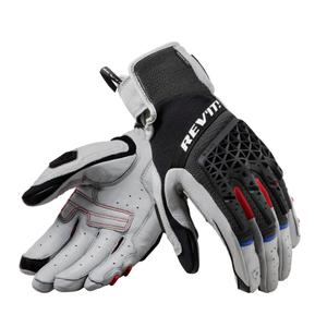 Guantes de moto Revit Sand 4 negro-gris para mujer liquidación