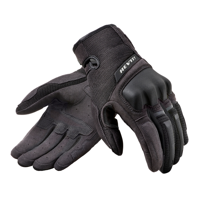 Guantes de moto Revit Volcano Negro liquidación