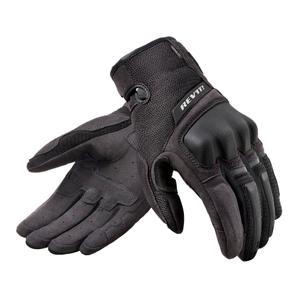 Guantes de moto Revit Volcano para mujer Negro liquidación
