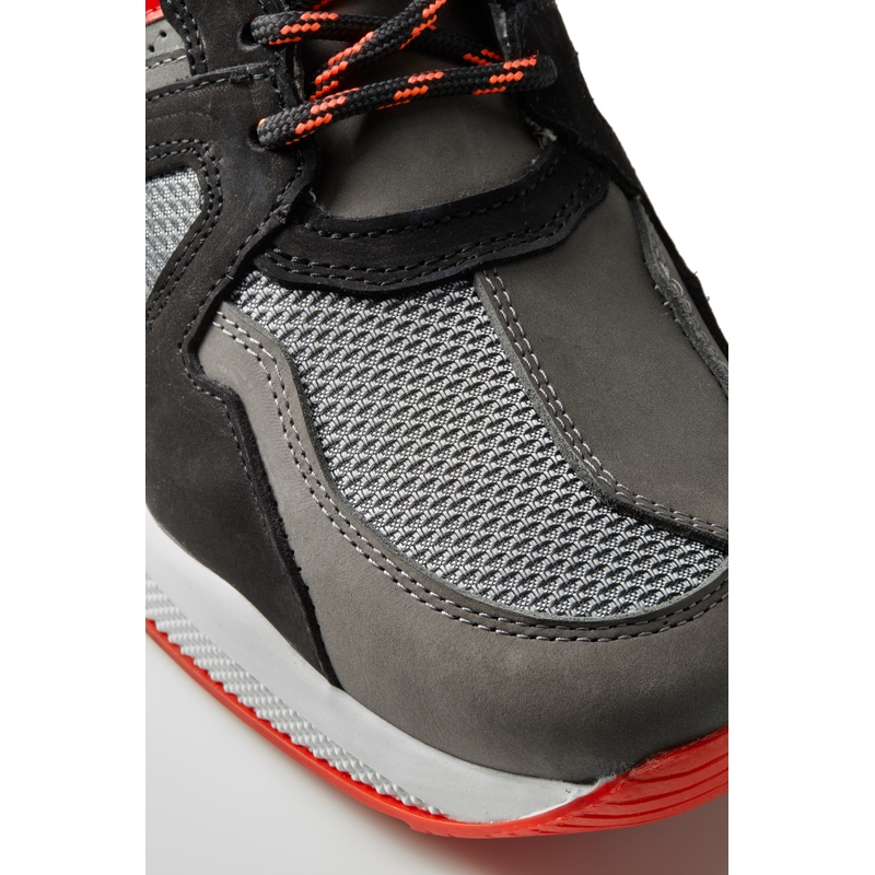 Botas de moto Revit Astro negro-gris-rojo fluo liquidación