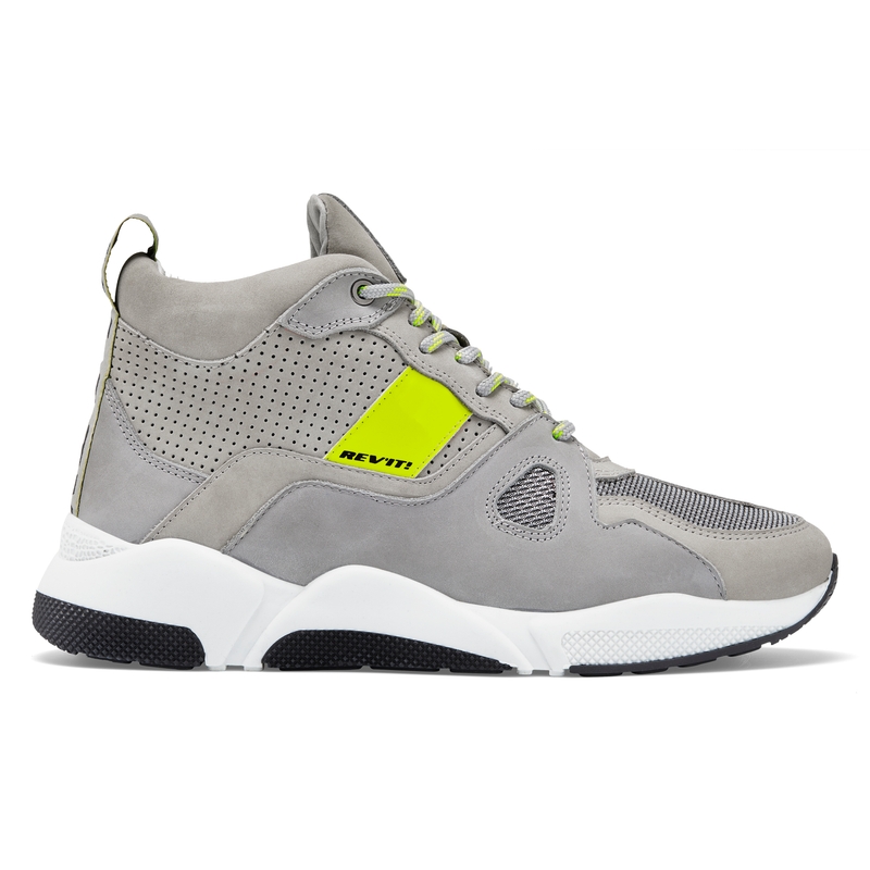 Zapatillas de moto Revit Astro gris-beige-amarillo fluo liquidación