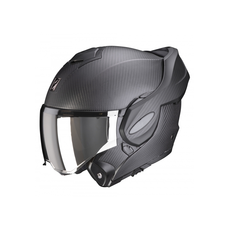 Casco abatible Scorpion EXO-TECH Carbon negro mate