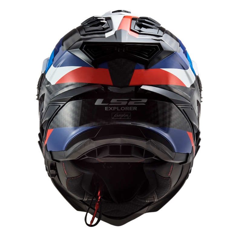 Casco Enduro LS2 MX701 Explorer C Frontier negro-azul-blanco