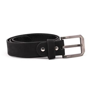 Cinturón de piel BROGER Alaska negro liquidación