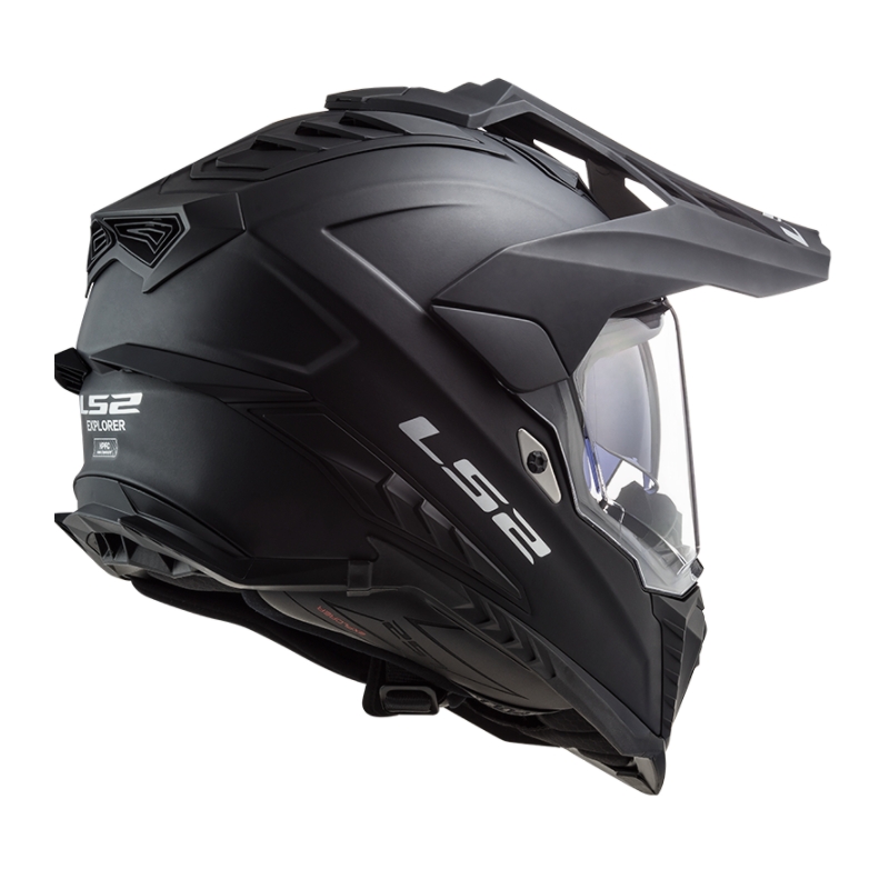 Casco Enduro LS2 MX701 Explorer Negro Sólido