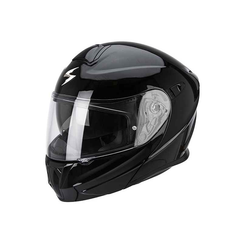 Moto přilba vyklopná Scorpion EXO-920 černá lesklá