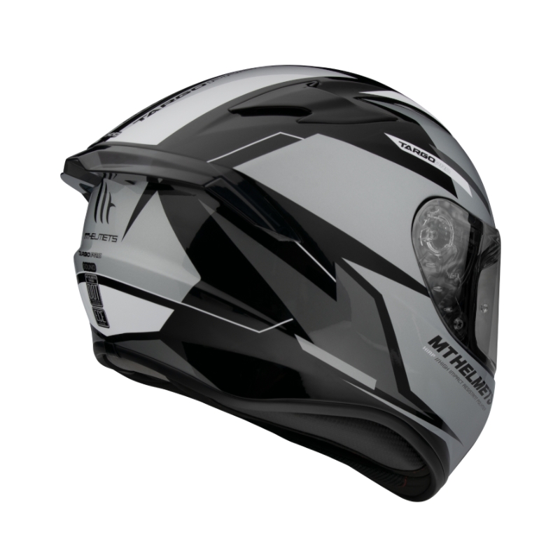 Integrální přilba na motorku MT FF106 Pro Targo Pro Sound černo-bílo-šedá výprodej