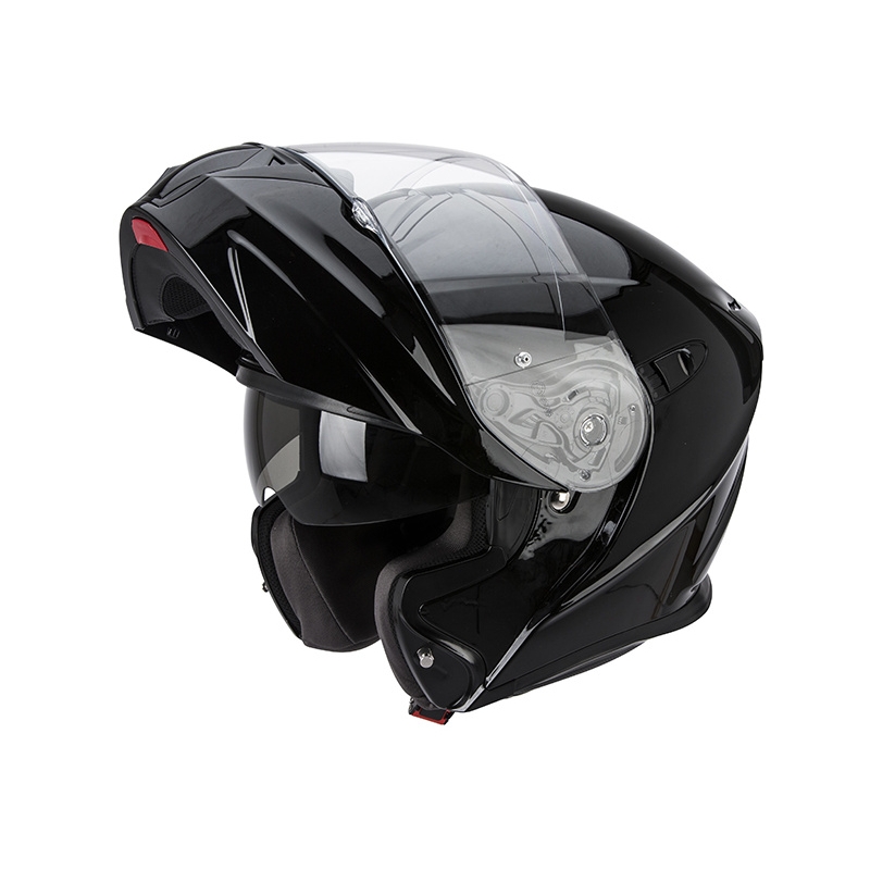 Moto přilba vyklopná Scorpion EXO-920 černá lesklá