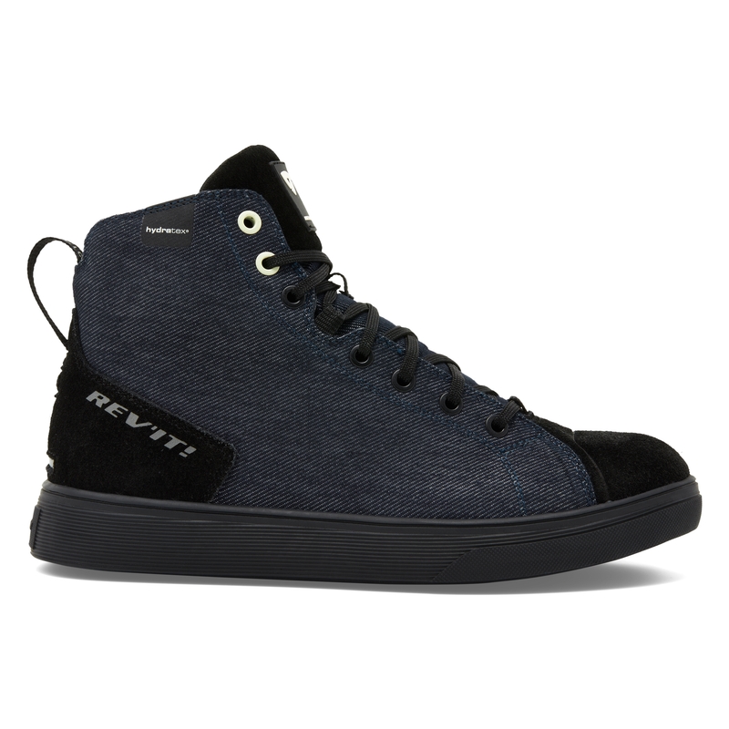 Botas de moto Revit Delta H2O para mujer azul oscuro