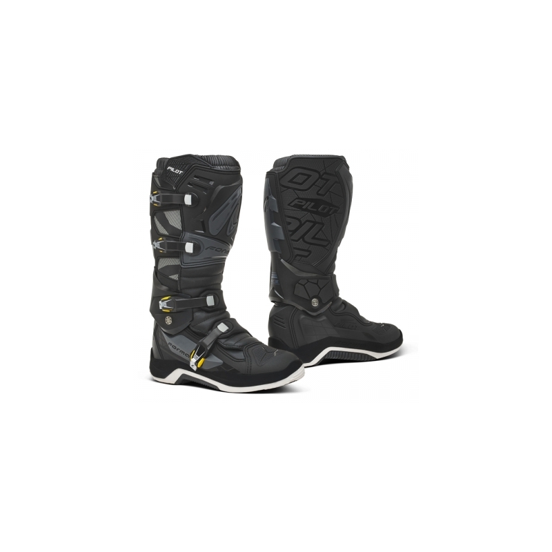 Botas de moto Forma Pilot negro-gris