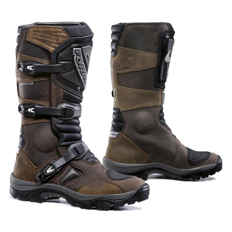 Botas de moto Forma Adventure DRY marrones