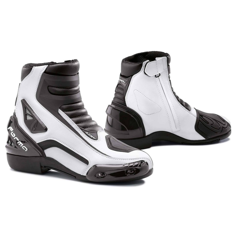 Moto boty Forma Axel černo-bílé výprodej