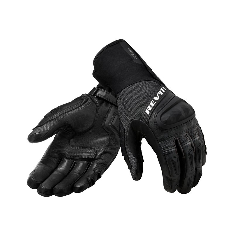 Guantes de moto Revit Sand 4 H2O negros liquidación