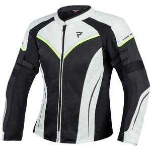 Chaqueta de moto para mujer Rebelhorn Flux Negro-Gris liquidación