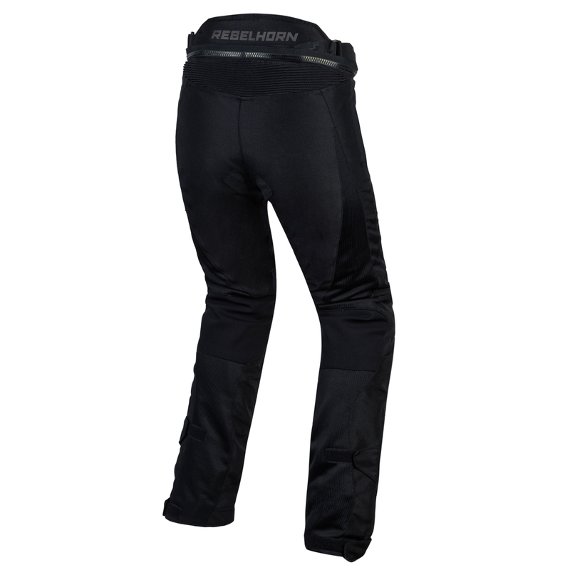 Rebelhorn Flux Pantalones Moto Mujer Negro liquidación