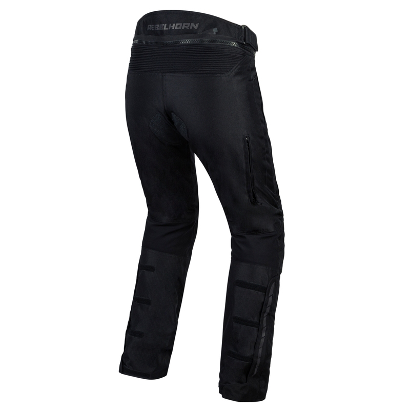 Pantalones moto mujer Rebelhorn Hiker III negro liquidación