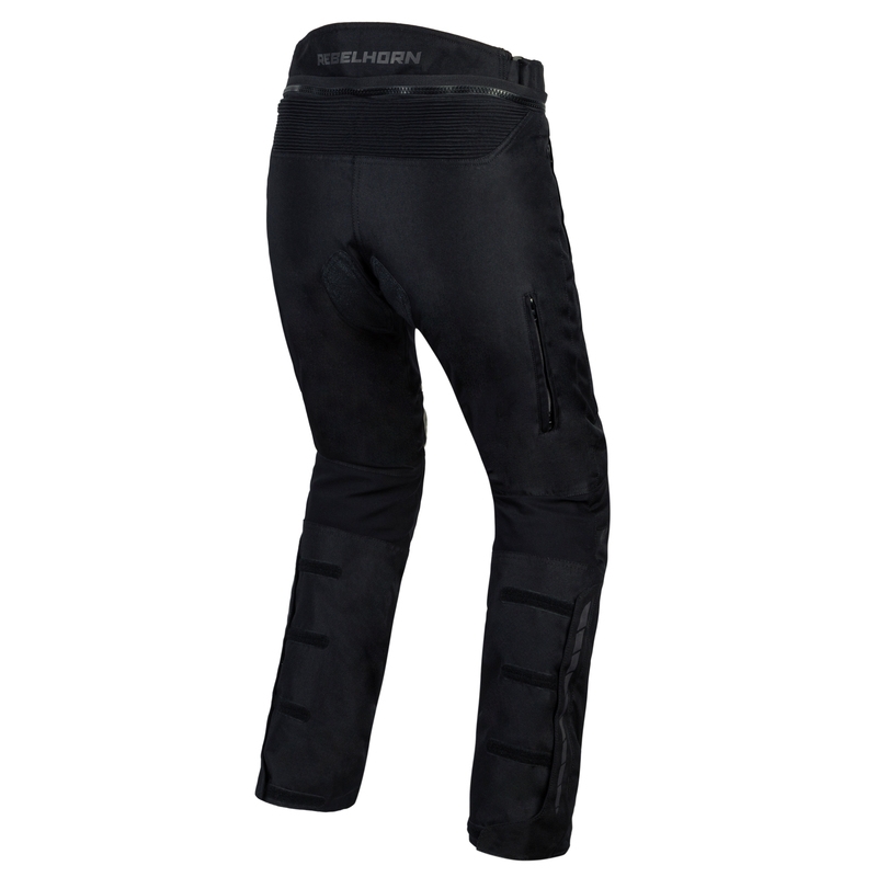 Pantalones moto mujer Rebelhorn Hiker III negro-gris liquidación