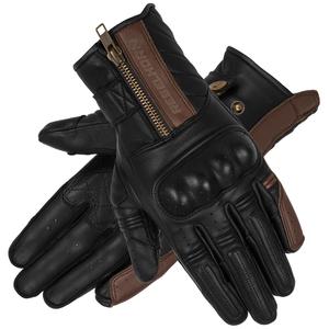 Guantes de moto Rebelhorn Hunter Negros y Marrones liquidación