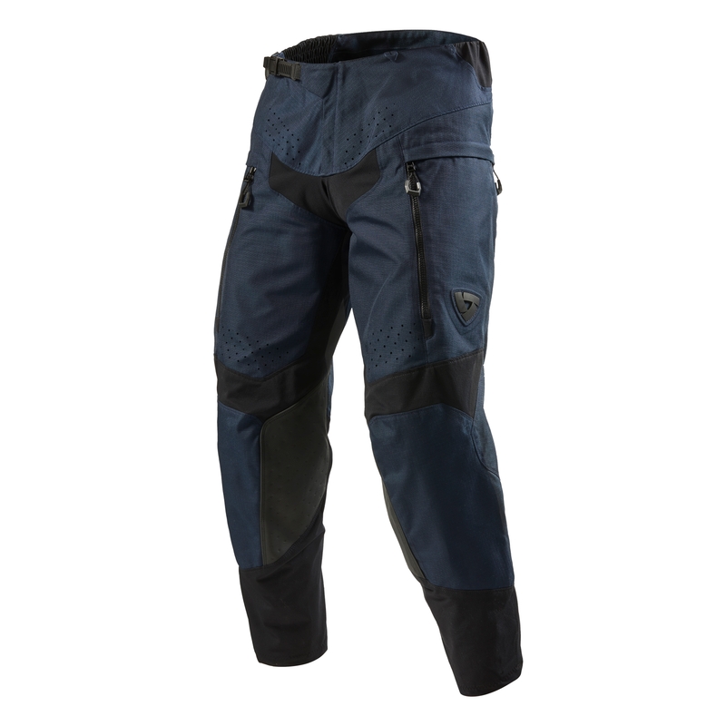 Pantalón motocross Revit Peninsula azul extendido
