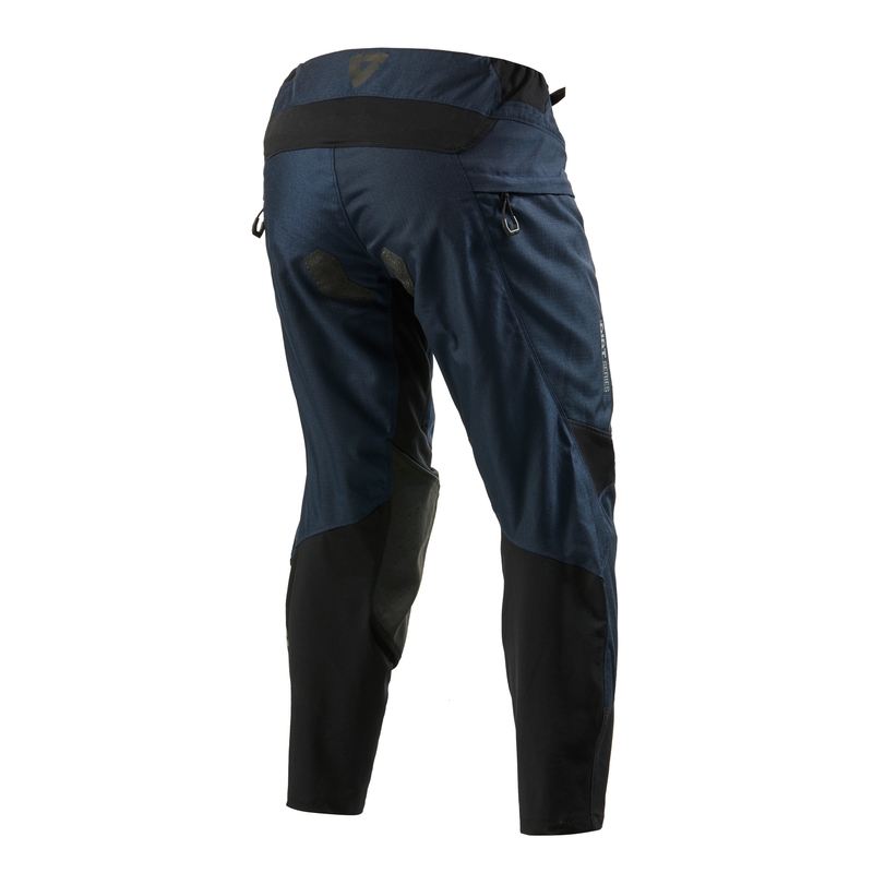 Pantalón motocross Revit Peninsula azul extendido