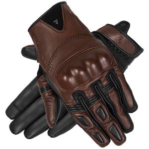 Guantes de moto Rebelhorn Thug II marrón oscuro liquidación