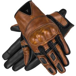 Guantes de moto Rebelhorn Thug II marrón claro liquidación