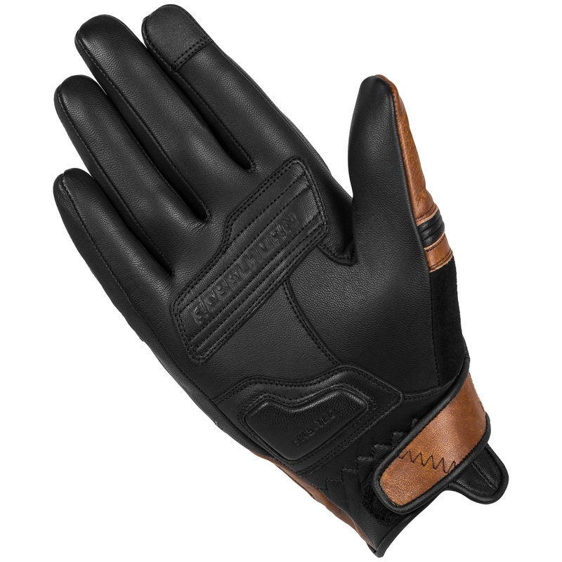 Guantes de moto Rebelhorn Thug II marrón claro liquidación