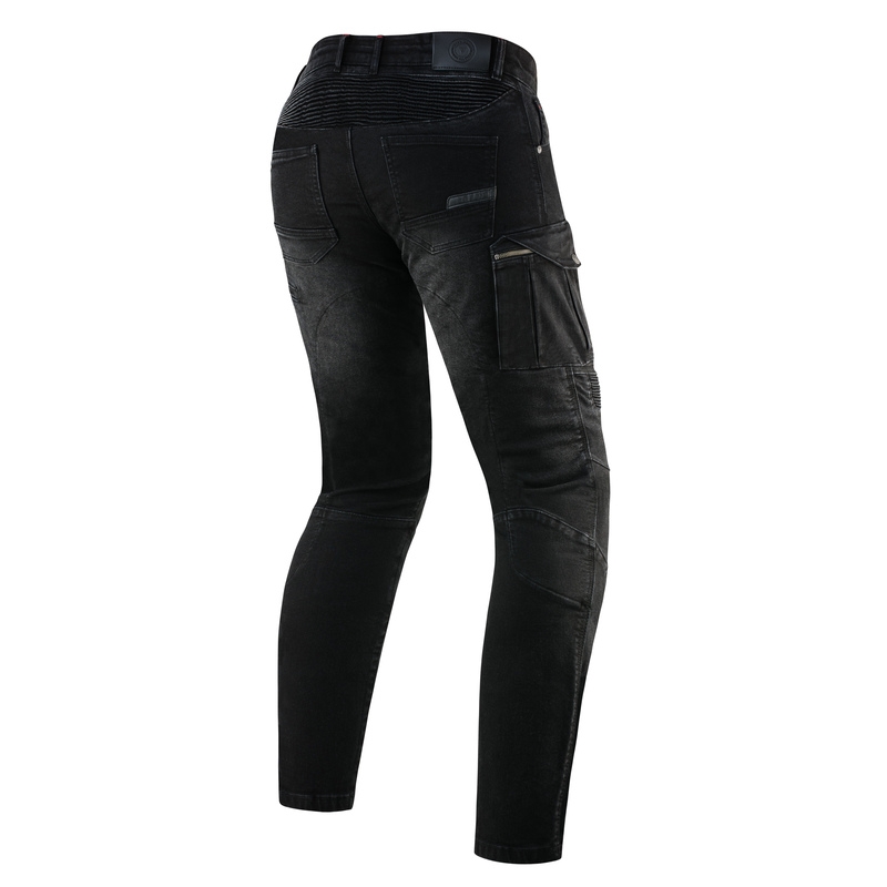 Vaqueros de moto Rebelhorn Vandal negros