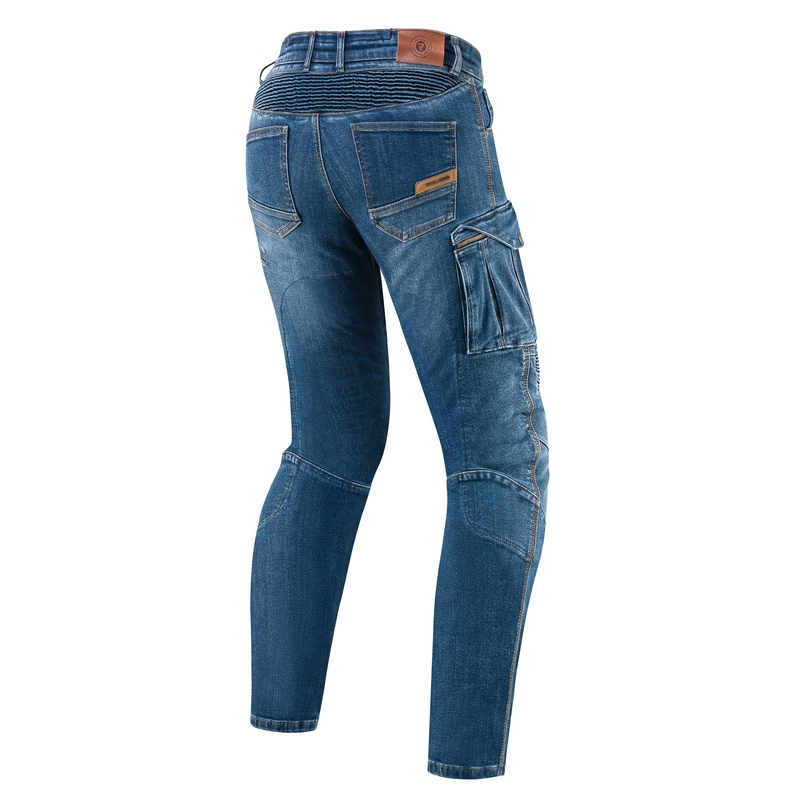 Pantalones vaqueros de moto azules Rebelhorn Vandal
