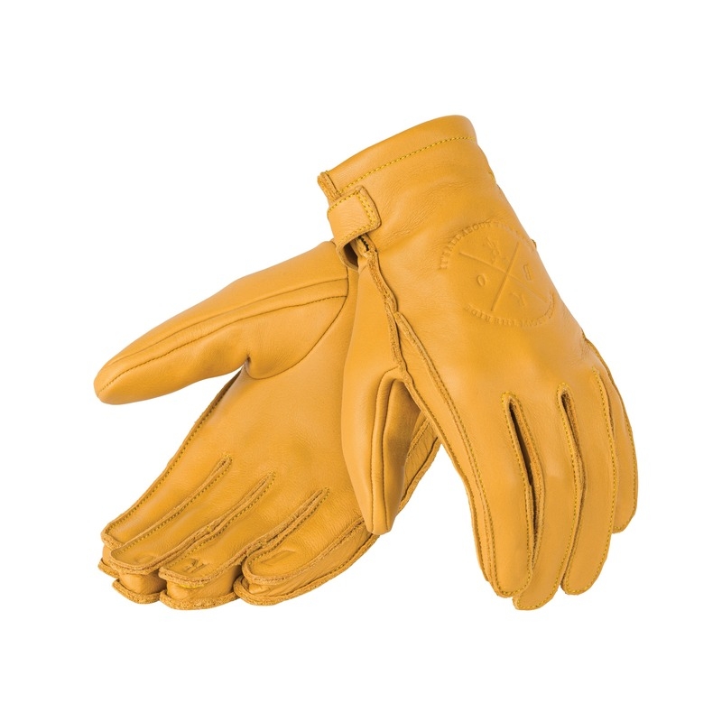 Guantes de moto para mujer BROGER Alaska amarillo liquidación