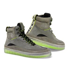 Botas de moto Revit Filtro gris-amarillo fluo