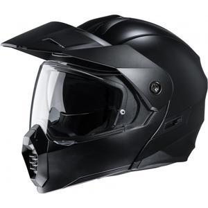 Casco de moto abatible HJC C80 negro mate liquidación