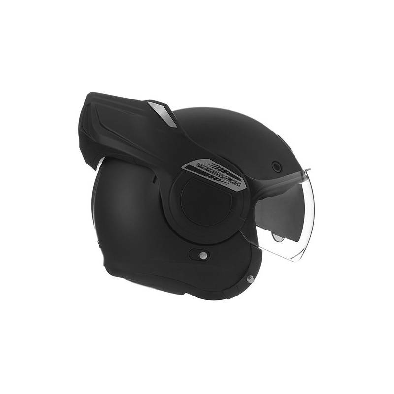 Casco de moto modular NOX PREMIUM Stratos negro mate