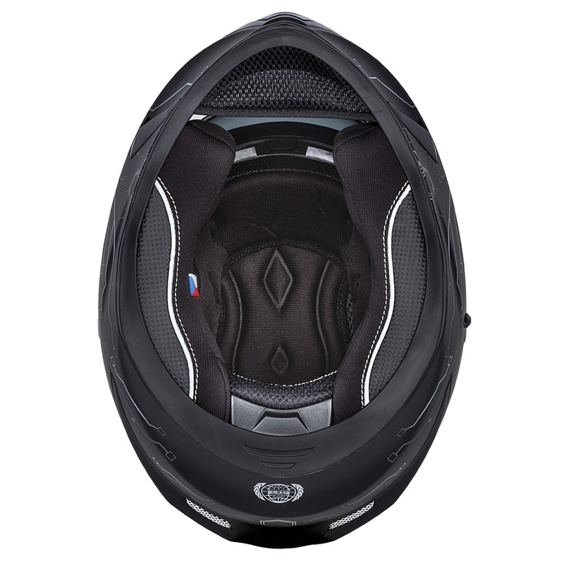 Casco de moto Cassida 3.0 Hack Vision Integral gris-plata-negro mate liquidación