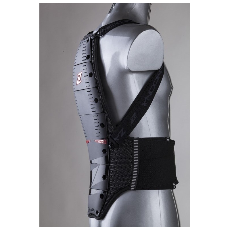 Protector de columna Zandona Spine Evc X6 negro 158-167 cm