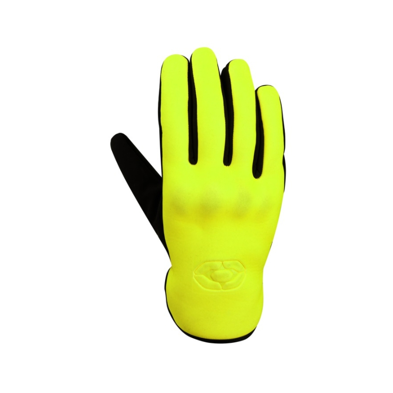 Rukavice na motorku 4SQUARE Neo fluo žluté
